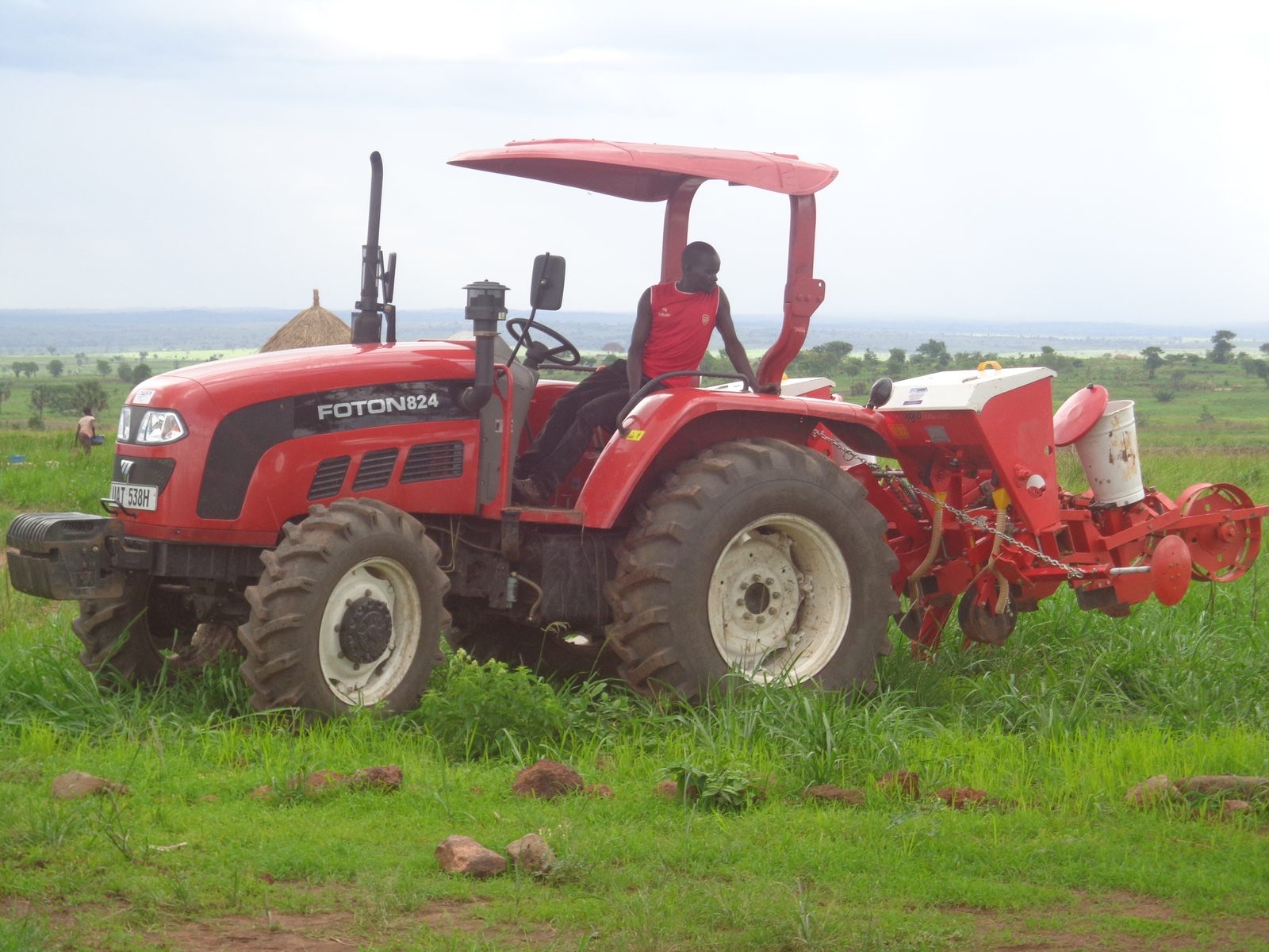 Foton 824 with seeder